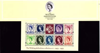 Presentation Pack No 61 Wilding Definitives