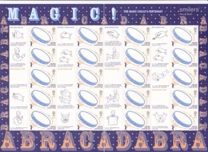 Smilers Sheet LS23 Magic Circle 2005 Royal Mail