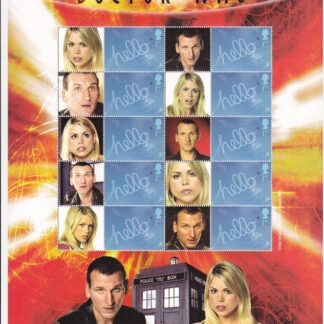 Smilers Sheet BC-058 Dr Who Ninth Issue