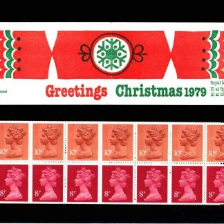 Booklet Christmas FX2 1979 Plain with Eye Flaw